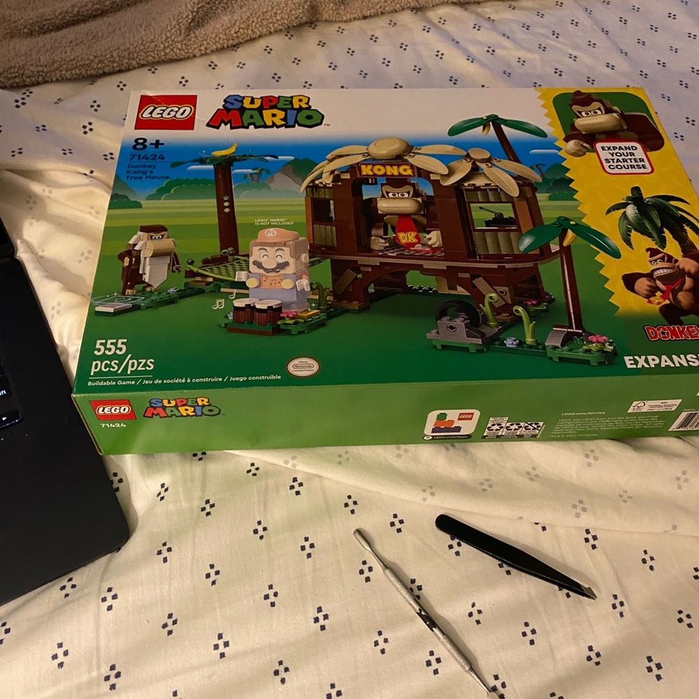 Donkey Kong's Tree House Expansion Set-New - Picture 7 of 8